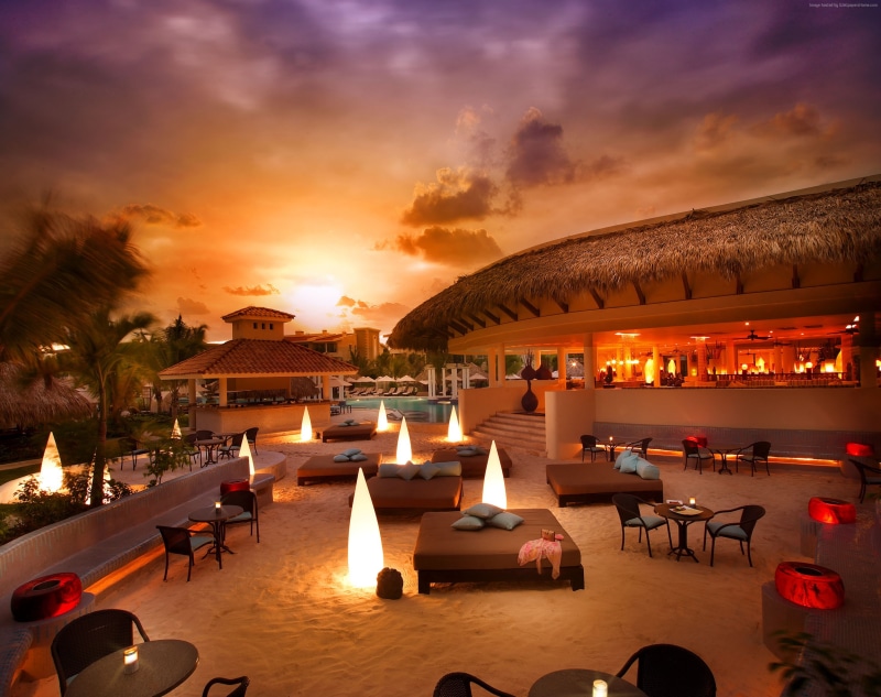 sunset, sand, vacation, Punta Kana, Paradisus Palma Real, 2K, Best beaches of 2017, travel, Best Hotels of 2017, resort, tourism