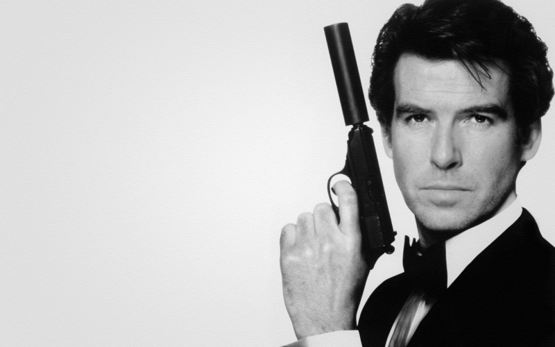 black, mena, agent, 1080P, weapons, james, 007, bond, brosnan, pistol, pierce, guns, white, males
