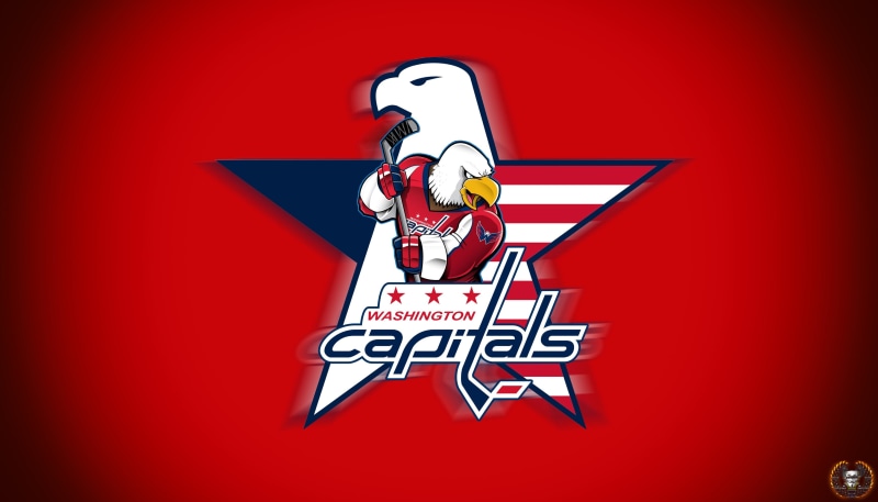 madeinkipish, Eric Poole, Washington Capitals, 2K, Background, Capitals, NHL, Red, Hockey, Logo, Sport, National Hockey League, Washington, The Washington Capitals