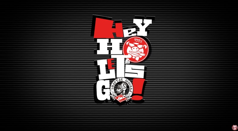 Football Club, Logo, Red, Spartacus, Meat, Logoteam, Spartak Moscow, Club, Red-white, 1946, Hockey, Rhombus, 5K, Russia, Background, Hey Ho! Lets Go!!!