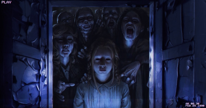 Art, 2K, Horror, Illustration, Creepy, madeinkipish, Girl, The Children, Fantasy, Dead, by Stefan Koidl, Storytelling, Stefan Koidl, Zombies, VHS, Fear