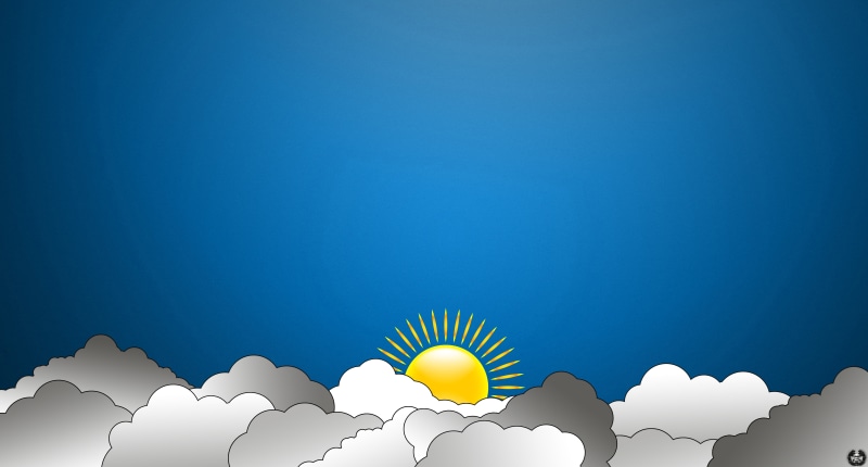 The sun, 5K, minimalism, Clouds, madeinkipish, The sky, Art