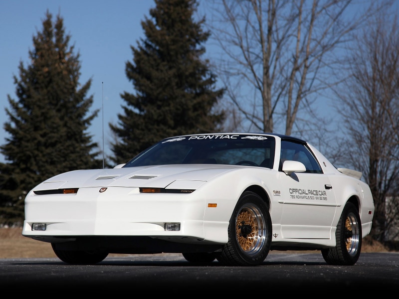 pontiac, classic, firebird, 500, racing, trans am, turbo, pace, race, muscle, 720P, 1989, indy