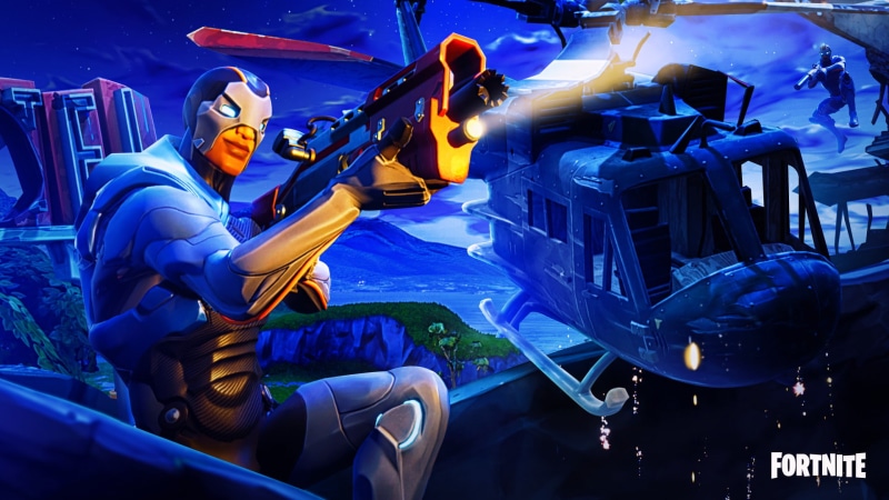 game, musical instrument, 1080P, security, arts culture and entertainment, Video Game, working, young adult, people, machinery, men, equipment, Fortnite