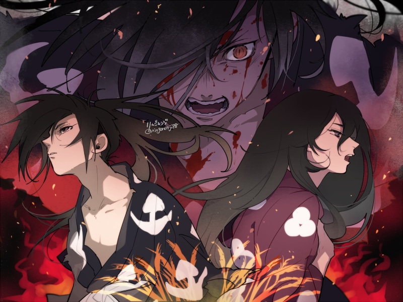 Anime, Hyakkimaru (Dororo), Dororo, Dororo (Anime), 1080P, Mio (Dororo)
