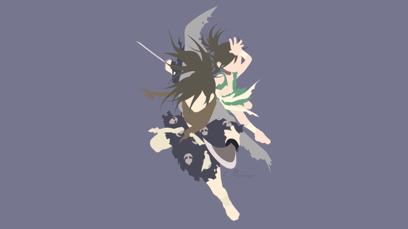 Anime, Minimalist, Dororo, 1080P, Vector, Dororo (Dororo), Hyakkimaru (Dororo)