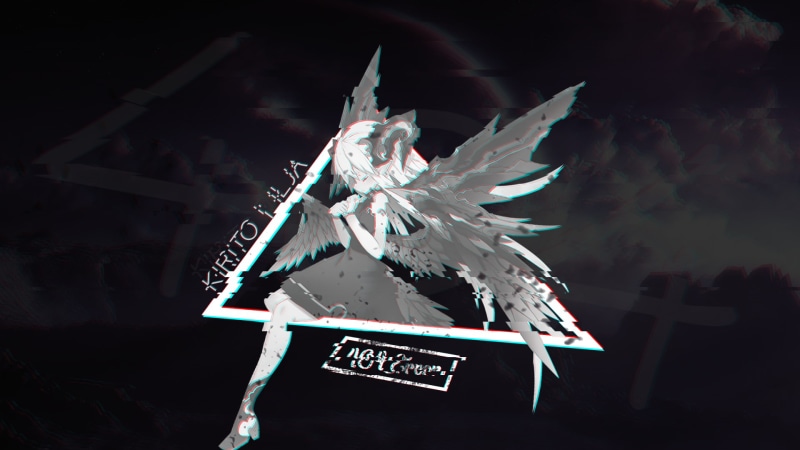 glitch art, anime girls, 1080P, anime