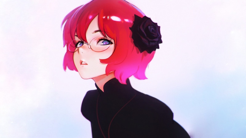 artwork, 1080P, anime girls, Ilya Kuvshinov