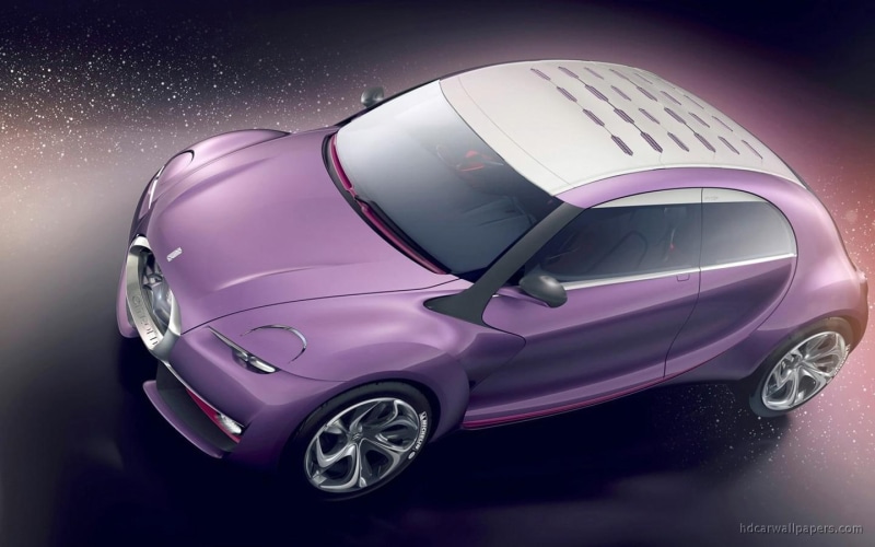 buggatti, white, concept, citroen, revolte, 720P, purple, cars, car