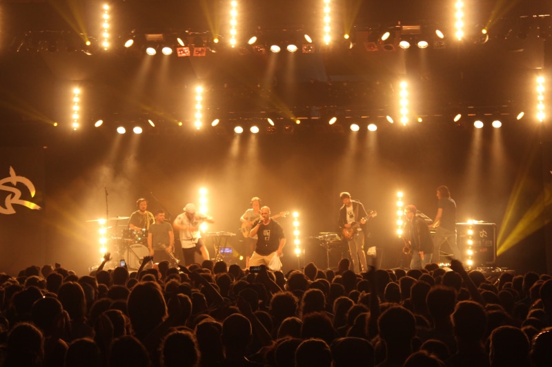 men, performance, event, popular music concert, irie revoltes, positive emotion, guests, arms raised, arts culture and entertainment, group of people, music