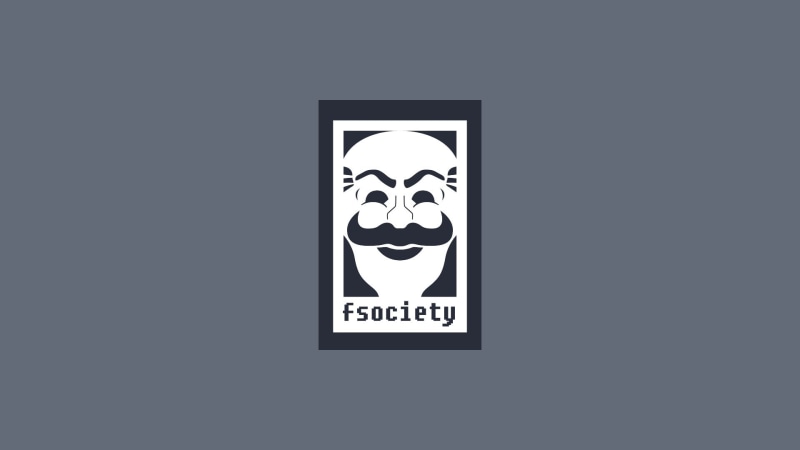 TV, Mr. Robot, logo, 1080P, Fsociety