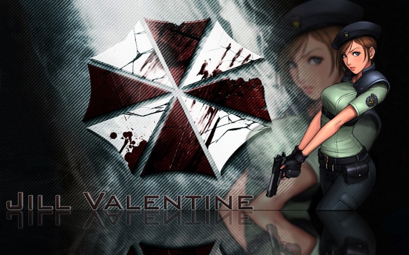 x, movies, resident, umbrella, hd, games, jill, video, evil, logos, valentine, Video Games, corp, 1080P, art