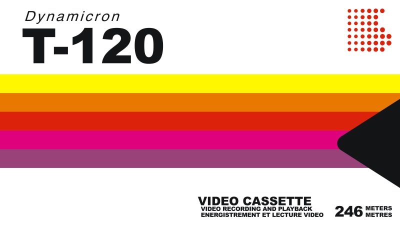 VHS, video tape, 8K