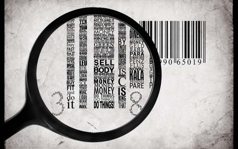 close-up, magnifying glasses, western script, no people, geometric shape, shape, typography, circle, number, wall - building feature, illustration, script