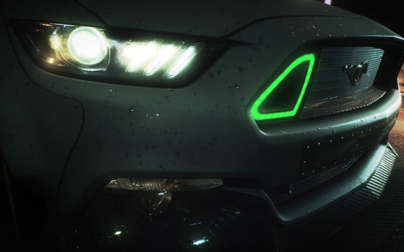 lighting equipment, light - natural phenomenon, electric lamp, car, night, green color, glass - material, motor vehicle, transportation, land vehicle, 720P