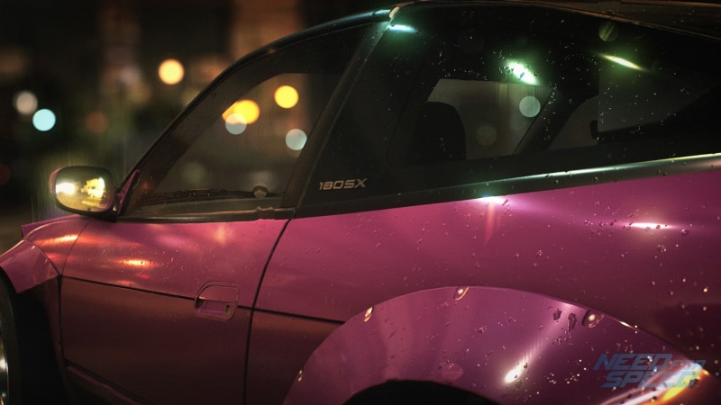 1080P, Nissan 180SX, car, Need for Speed, racing, video games, Nissan