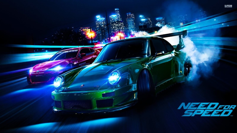 long exposure, transportation, blurred motion, architecture, land vehicle, motor vehicle, no people, nightlife, Need For Speed, motion, night