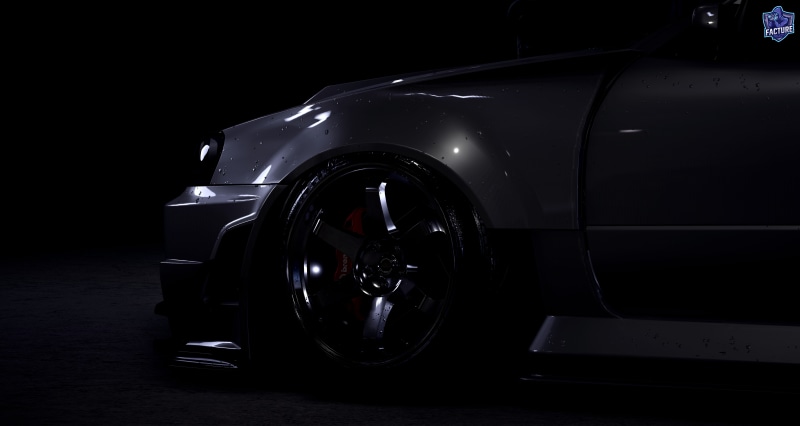 NFS 2015, Nissan Skyline GT-R R34, silver, Need for Speed, 8K, GTR R34