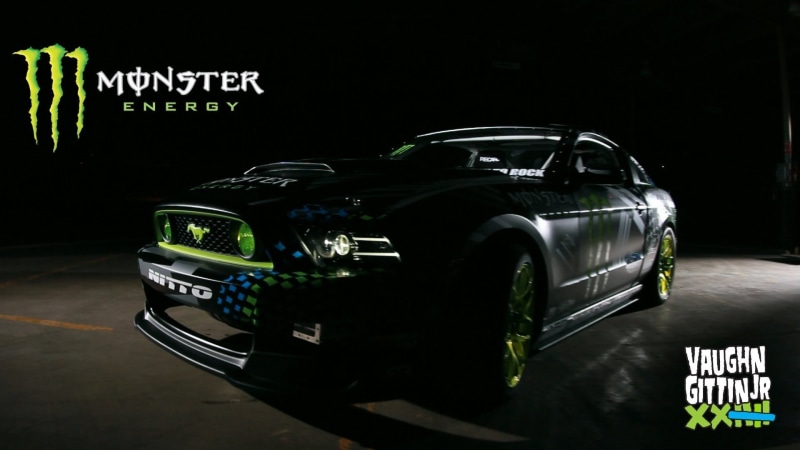 1080P, energy, rtr, drift, mustang, ford, race, monster, racing