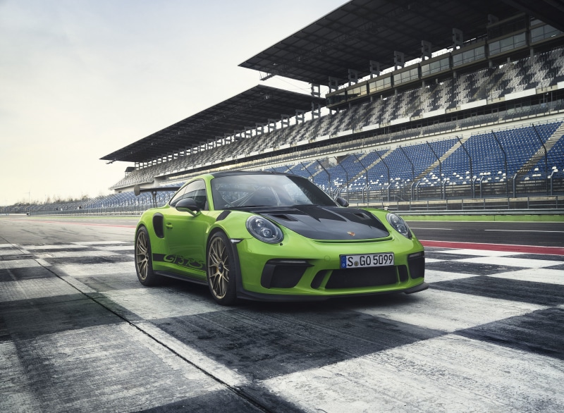 Porsche 911 GT3 RS, 2018, 4K, 4K