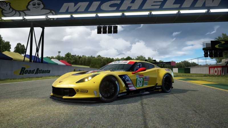 race cars, car, Corvette, yellow cars, vehicle, race tracks, Corvette C7 Z06, FIA World Endurance Championship, 1080P, Chevrolet, Motorsport, motorsports