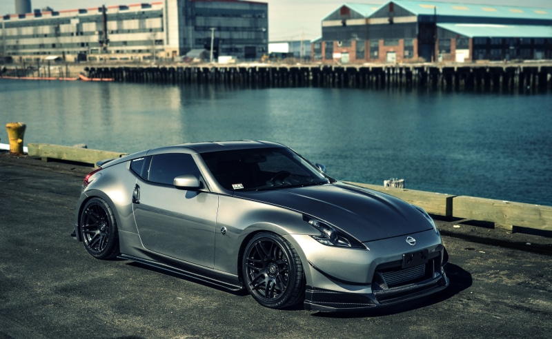 4K, Nissan, JDM, silver, z, 370z