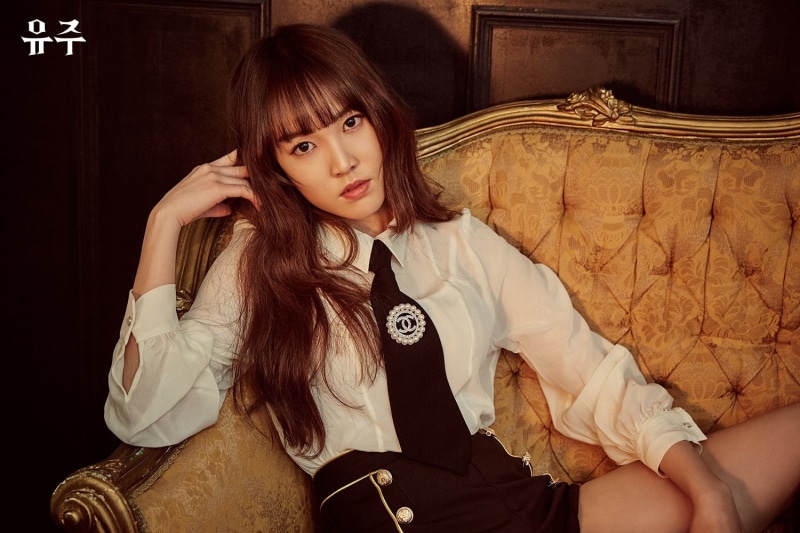 contemplation, long hair, adult, portrait, three quarter length, brown hair, sitting, Umji, dancer, musician, beautiful woman, clothing, leisure activity