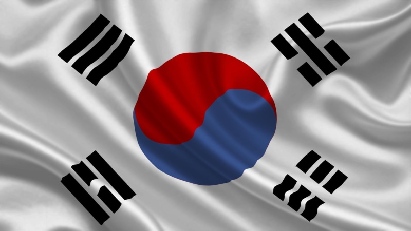 flag, south, 1080P, country, 3d and abstract, korea, satin, south korea