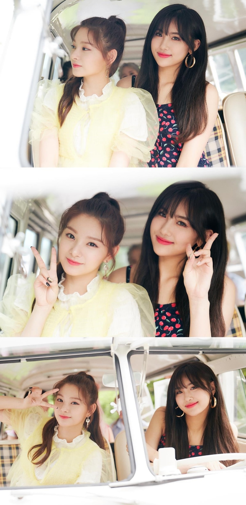 1080P, EVERGLOW, Aisha (Heo Yoorim), K-pop, Wang Yiren