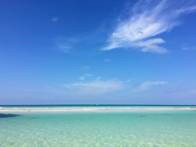 south korea, beach, blue, shallow, idyllic, jeju, scenics - nature, lagoon, 2K, sky, horizon over water, water, land, tranquility, cloud, nature, jeju-si