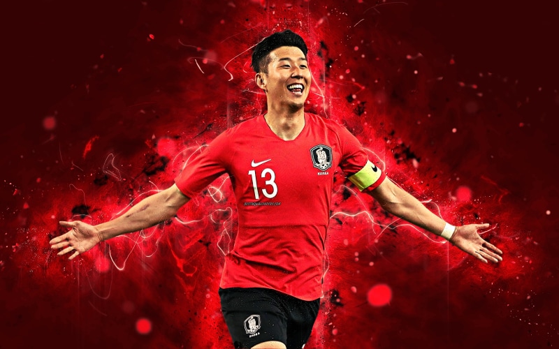 Soccer, Son Heung-Min, South Korean, 4K