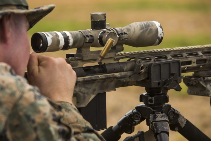 uniform, machine gun, marines, scope, armed forces, aiming, gun, sniper, military uniform, government, weapon, day, camouflage, men, assault, skill, special
