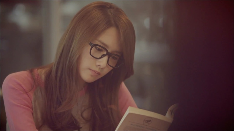 girls, art, women, lomo, im, yoona, 1080P, Girls Generation SNSD, generation, reading, snsd, hd, people, x, glasses