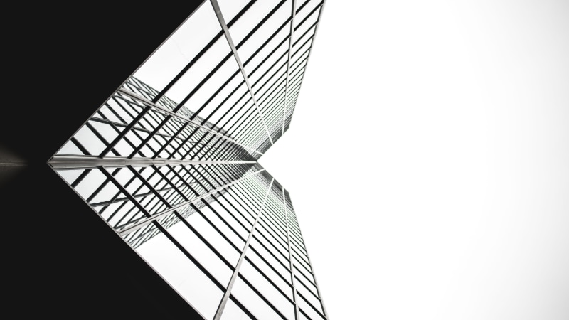photo, futuristic, day, glass - Material, office, indoors, nature, geometric Shape, abstract, no people, low, low angle view, high, reflection, tower, office building exterior