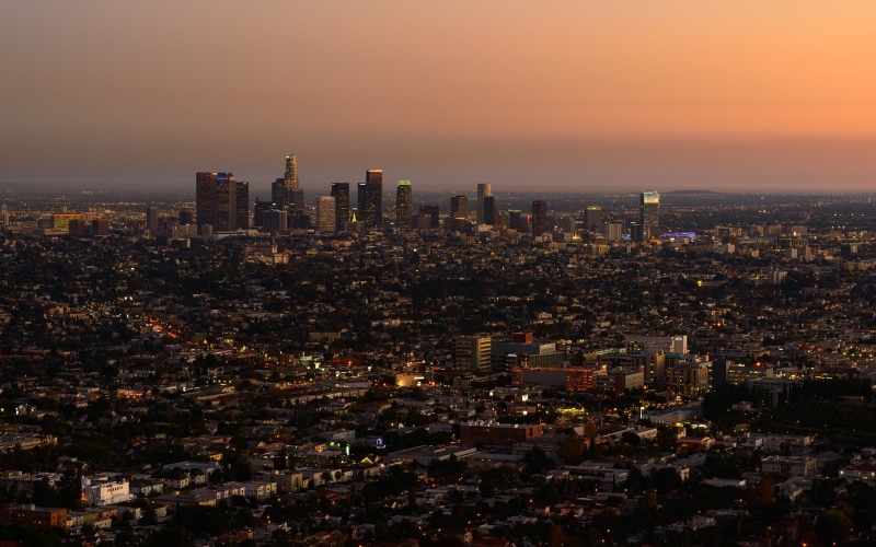 skyscrapers, angeles, los, cityscape, 1080P, city, buildings, hd, la