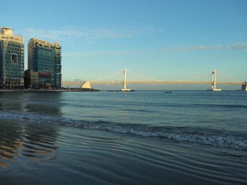 4K, bridge, architecture, outdoors, water, transportation, connection, bay, travel destinations, engineering, bridge - man made structure, beach, busan