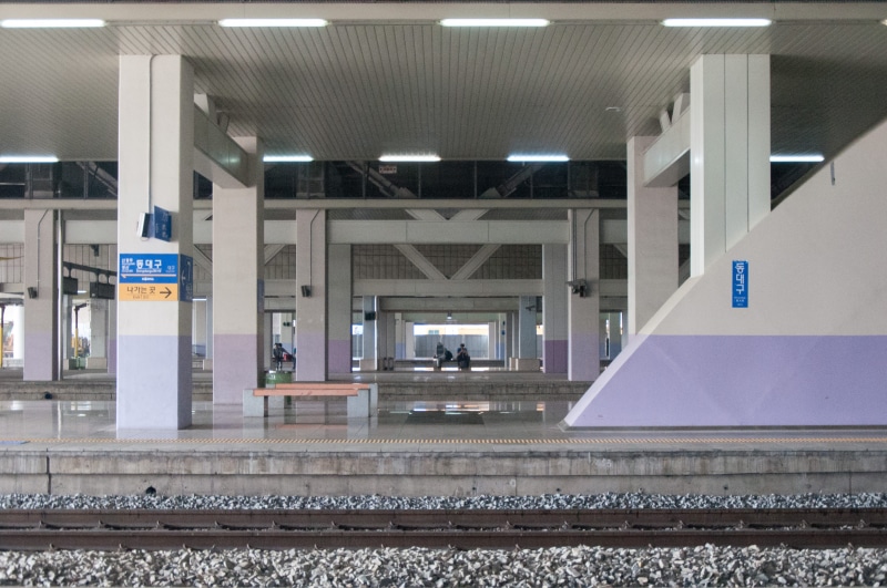 busan, train, transportation building - type of building, 4K, indoors, communication, built structure, illuminated, south korea, mode of transportation