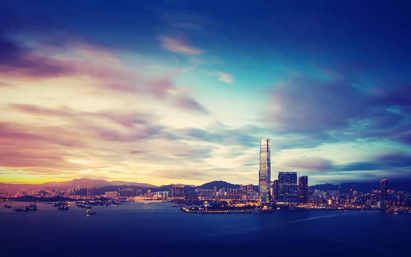 building exterior, office building exterior, photography, waterfront, sky, architecture, outdoors, nature, skyscraper, tall - high, sea, no people, bay