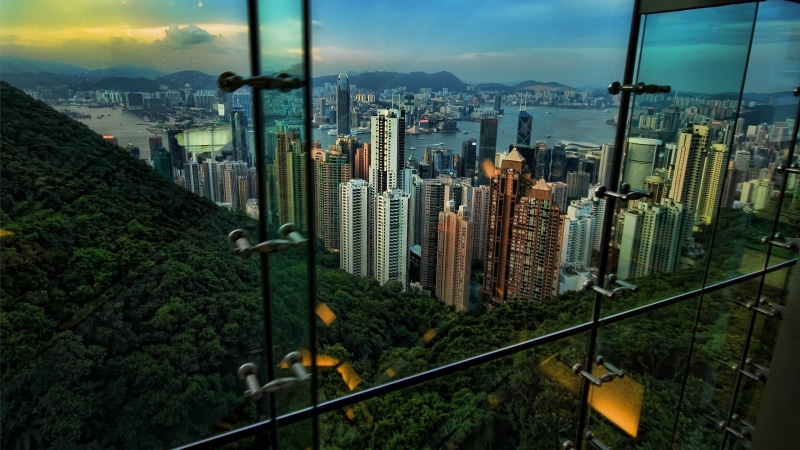 apartment, financial district, landscape, 2K, built structure, tall - high, residential district, outdoors, office building exterior, no people, tower