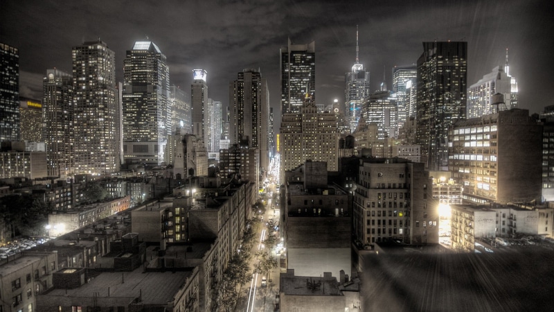 skyscraper, built Structure, urban Skyline, tower, HDR, office Building, street, downtown District, tall - high, building, nature, transportation, travel