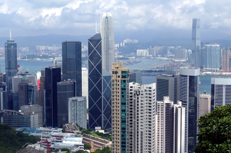 skyline, outlook, architecture, view, no people, booked, tower, tall - high, nature, Asia, residential district, building, panorama, kowloon, outdoors