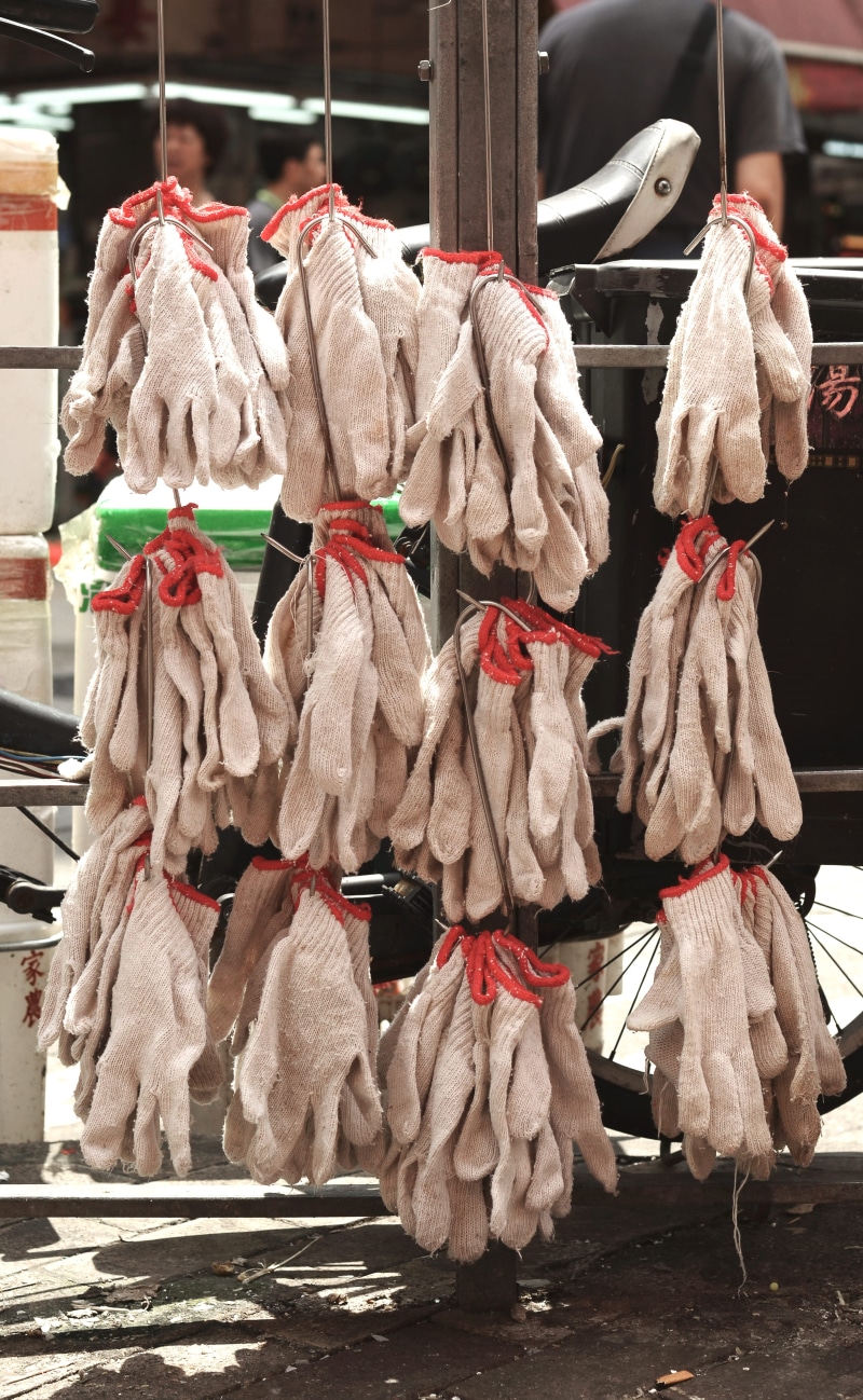 red and white, retail display, market, food, interesting, no people, arrangement, day, sham shui po, hkg, store, visuals of street, large group of objects