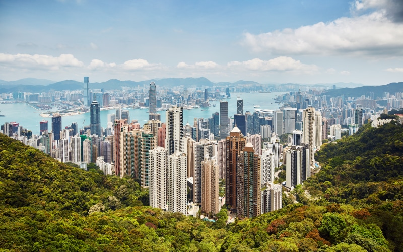 buildings, plant, modern, building exterior, city, residential district, nature, view, office building exterior, cloud - sky, victoria, landscape, landmarks