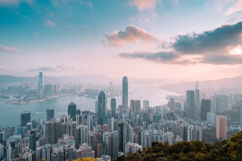 cloud, tower, urban, eye, victoria Harbour - Hong Kong, metropolitan, sea, built Structure, hong, harbor, urban explorer, skyline, office Building, city