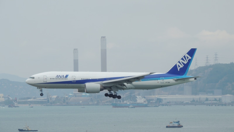 business, nature, arrival, side view, hongkong, aerospace industry, modern, journey, hong, cruise ship, aeroplane, outdoors, day, plane, building, land