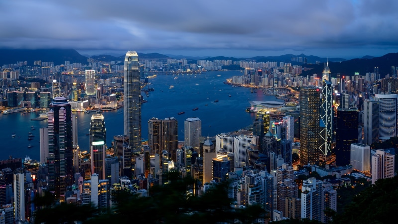 2K, HongKong, Morning, kong, City, Landscape, hong, Buildings, Cloudy