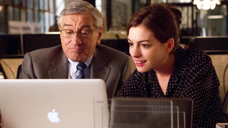 The Intern, Movie, Robert De Niro, Anne Hathaway, 1080P