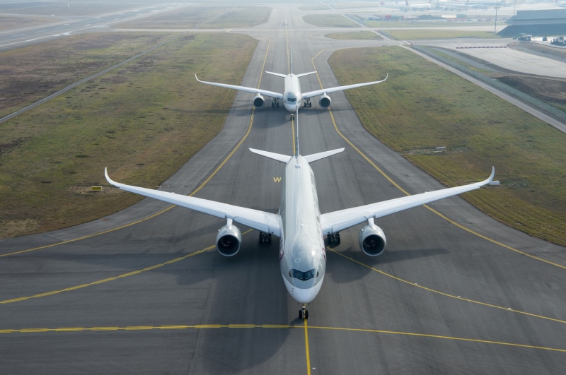 Airbus A350, Airbus, 2K, Vehicles, Passenger Plane, Aircraft