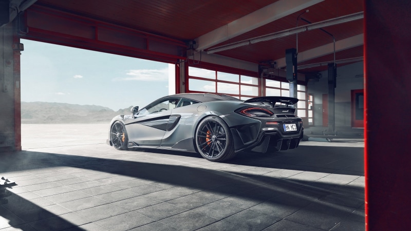 McLaren, car, supercars, Garage, 1080P, garages, McLaren 600LT