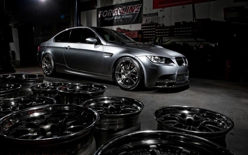 720P, m, gray, wheels, garage, bmw, e, coupe